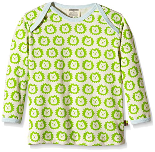 loud + proud Bluza dziecięca uniseks, Zielony (Lime Li), 122/128 cm
