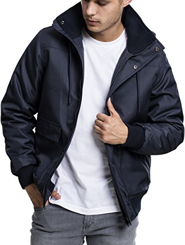 Urban Classics Męska kurtka Heavy Hooded, grantowy, S