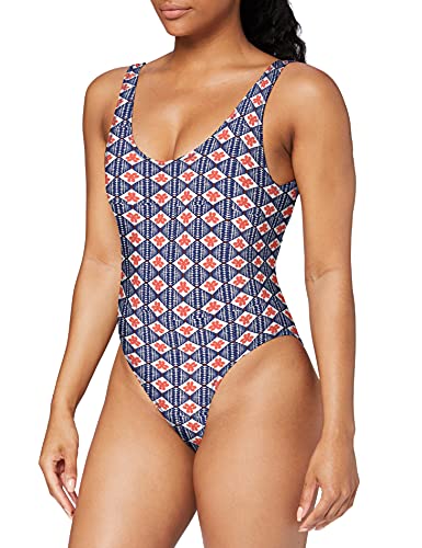 Pistol Panties Damski strój kąpielowy Rosie, Wielokolorowy (Polka Shell 069), D