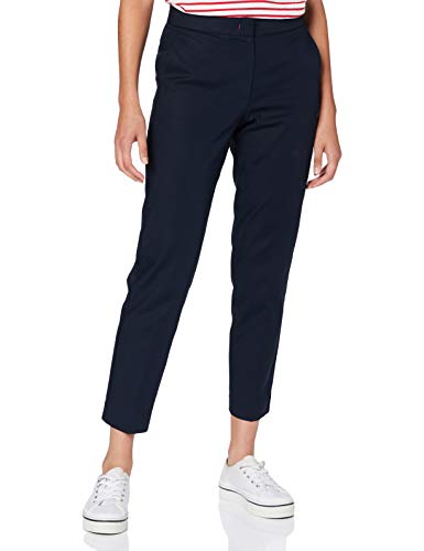 Tommy Hilfiger Damskie spodnie Slub Co Slim, Pustynne niebo, 32W