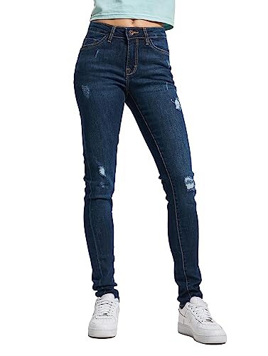 Urban Classics Damskie spodnie jeansowe typu panie ripped Denim