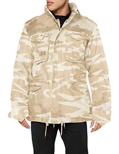 Brandit M65 Giant męska kurtka parka zimowa, wielokolorowy (Sandstorm), 6XL