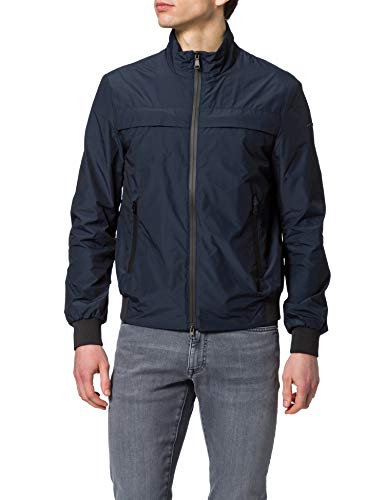 Geox Męska kurtka M Deiven Bomber - Micro Check Jacket