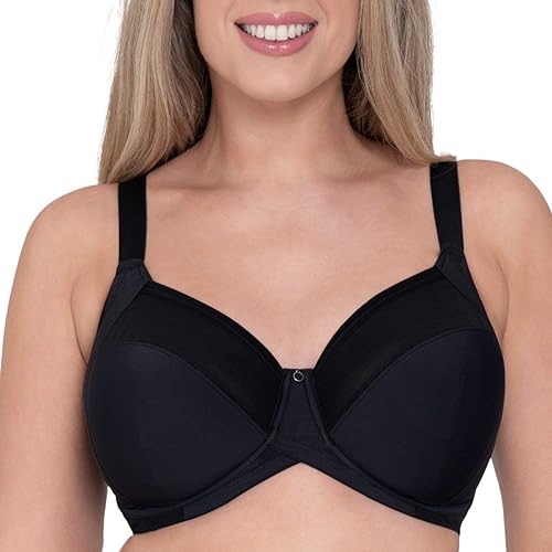 Curvy Kate Damski biustonosz Wonderfull z pełnym pokryciem, Schwarz, 65G