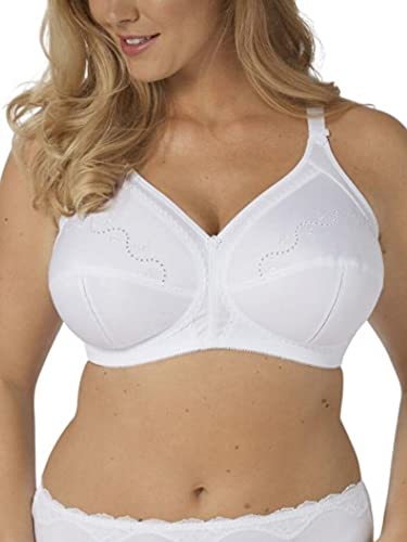 Triumph Doreen + Cotton 01 N Bra Biustonosz codzienny Kobiety , White (White 0003) , 90 / F