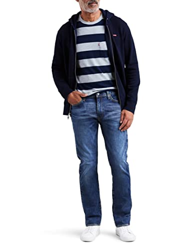 Levi's Męskie dżinsy 513 Slim Straight, Drzewko Topper Adv, 40 PL