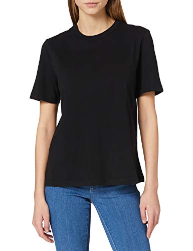 YAS Damska koszulka Yassarita O-Neck Tee-Noos S, czarny, XS