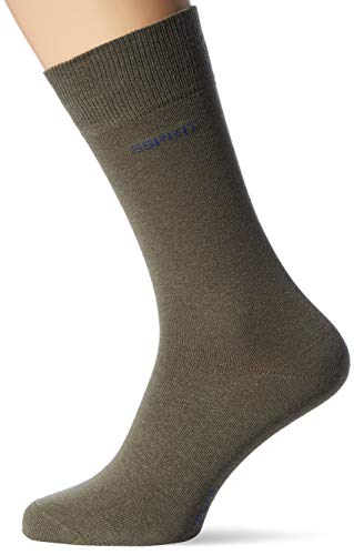 ESPRIT Mężczyźni Skarpety Basic Uni 2-Pack M SO Bawełna jednokolorowe 2 Pak, Zielony (Thymian 7821), 43-46