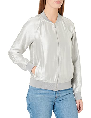 Mavi Damska kurtka Rib Detailed Bomber, Srebrny (Silver 23710), XS