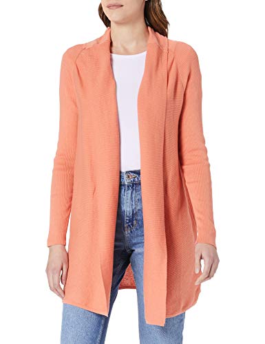 Noa Noa Damski sweter Essential Cotton Melange, z długim rękawem Cardigan