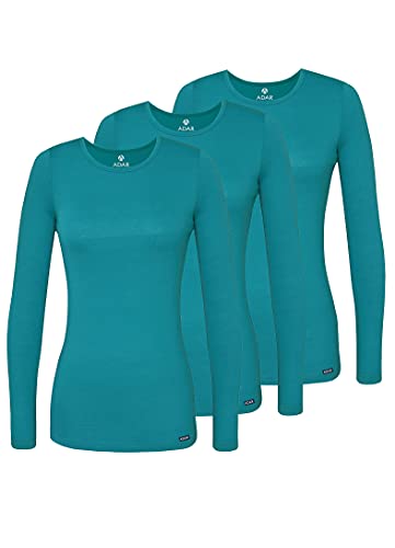 Adar Uniforms Damska koszula 2903TGRXXS medyczna z wyciąganą koszulką, Teal Green, XX-Small-Us