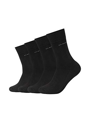 Camano Skarpety męskie (4 sztuki), czarny (Black 0005), 39-42 EU