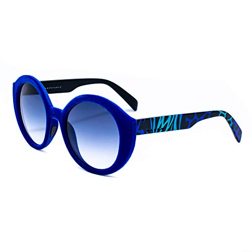 Italia Independent Damskie okulary przeciwsłoneczne 0905V-022-ZEB, niebieskie (Azul), 53.0, niebieski (lazu), 53.0