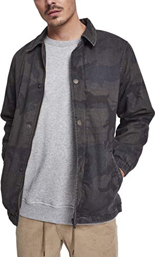 Urban Classics Kurtka męska Camo Cotton Coach, wielokolorowy (Dark Camo 00784), M