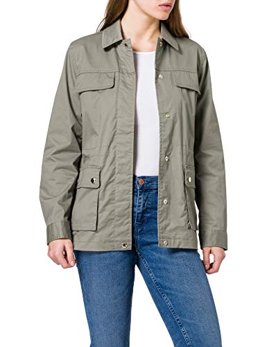 Tommy Hilfiger Damska kurtka polowa z mieszanki bawełny, Ciemny łupek łup, XL