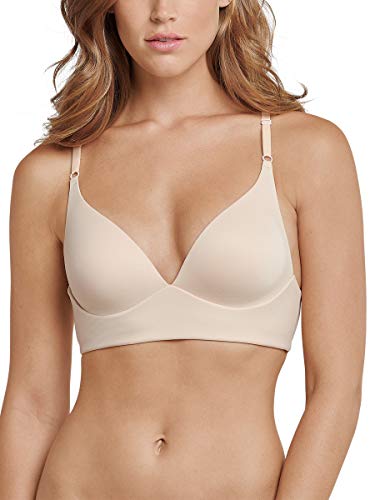 Schiesser Damski biustonosz bez zapięcia - Invisible Soft, Piaskowy_158624, 85B
