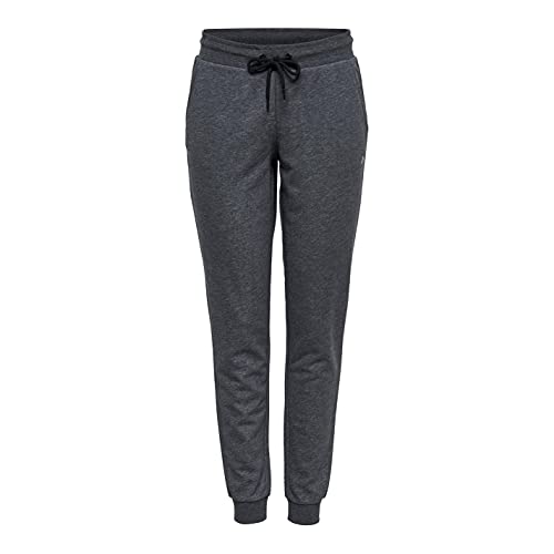 ONLY Damskie spodnie Onpelina Sweat Pants - Opus spodnie sportowe, ciemnoszary, melanż, rozmiar uniwersalny, ciemnoszary melanż, jeden rozmiar