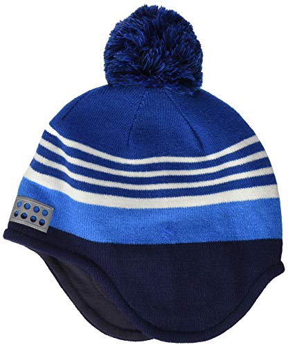 Lego Wear Czapka uniseks dla niemowląt, niebieski (Dark Navy 590), 48