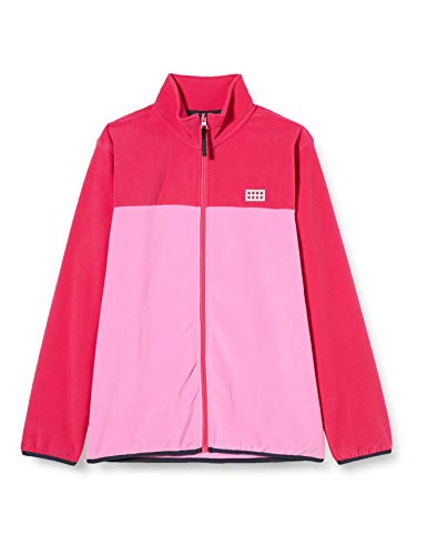 Lego Wear Lwsinclair dziecięca kurtka polarowa, 494 Dark Pink, 122