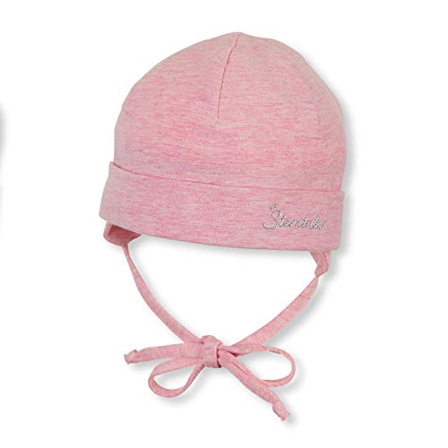 Sterntaler Czapka beanie dla dziewczynek, Ró?owy (Pink Mel. 703), L