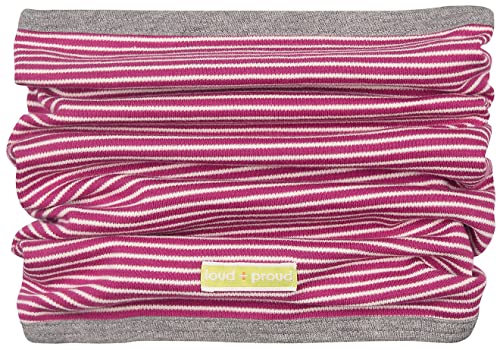 głośny dumny szalik dla niemowląt Wende-schlauchschal Aus Bio Baumwolle, GOTS Zertifiziert szalik