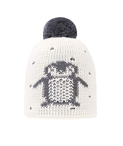 Döll Unisex Baby Pudel czapka dziergana czapka, biały (Snow White|white 1050), 49 cm