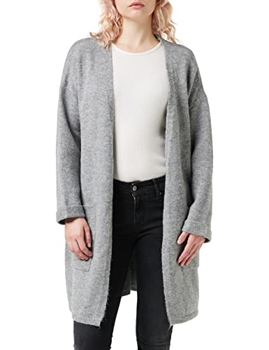 Mavi Damski kardigan w paski, szary melanż, M