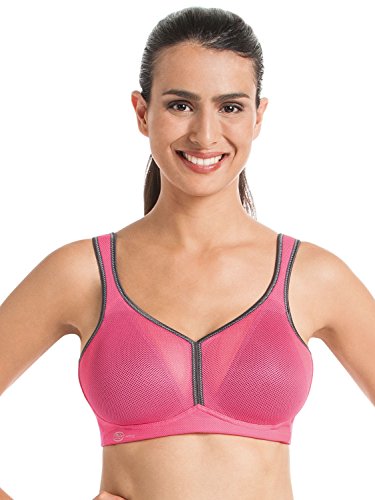 Anita Active Air Control Deltapad biustonosz sportowy, różowy/grafit, 65B