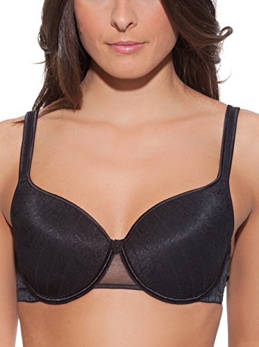 Selene Vanessa damski biustonosz z fiszbinami, Czarny, 95C
