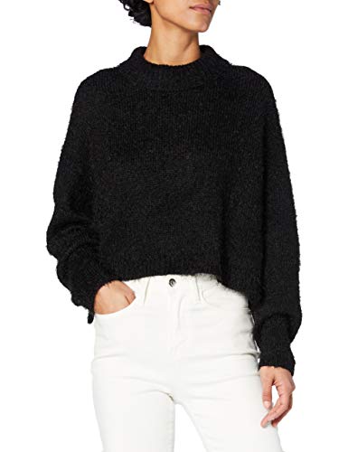 Urban Classics Damska bluza oversized Turtleneck Feather Sweater