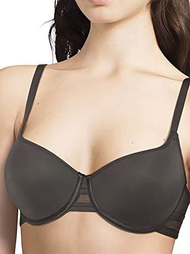Passionata RHYTHM, kryjący stanik T-shirt, bielizna damska, Gris Intense, 80C