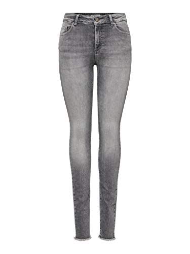 ONLY Jeansy Damskie, Kolor Szary, Rozmiar M32