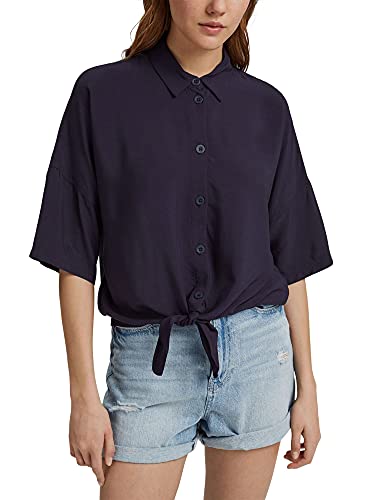 edc by ESPRIT Bluzka damska, 400/granatowy., XS