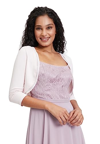 Vera Mont Bolero kurtka damska, różowy (Pale Rose 4388), 38 PL