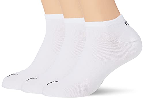Puma męskie skarpety uniseks Plain, 3 szt. w opakowaniu, białe, rozm. 35-38