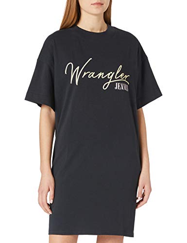 Wrangler Damska sukienka w stylu casual, Wornblack, S