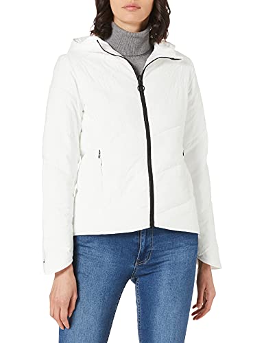 Desigual Damska kurtka z podszewką Regular Co Mandal, biały, S