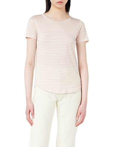 G-STAR RAW Damska koszulka Mysid Slim Round Neck, wielokolorowy (Milk/Pyg Stripe A676), L