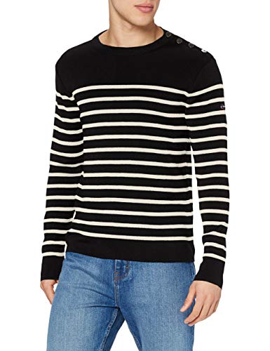 Armor Lux Sweter męski, wielokolorowy (Navire/Milk 6 tq), 3XL