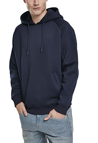 Urban Classics bluza męska Raglan Zip Pocket Crew sweter