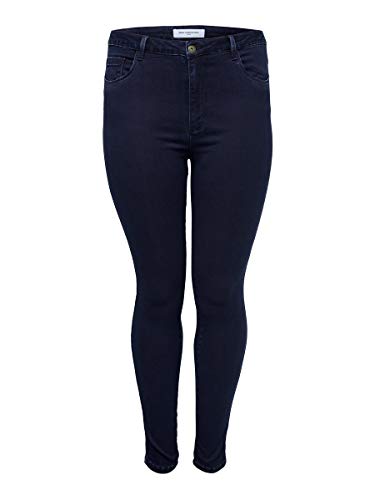 Only Carmakoma NOS Caraugusta Hw Skinny Bb Dbd Noos jeansy damskie