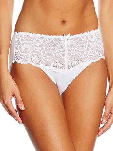 Playtex Damskie figi w talii, biały, M