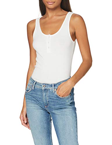 SPARKZ COPENHAGEN Damska kamizelka Hedda Tank Top, złamana biel, S