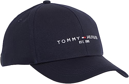 Tommy Hilfiger Meżczyzni Th Established Czapka z Daszkiem, Granatowa, Uniwersalny