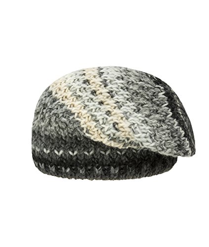 Döll Dziewczęca czapka w stylu boho, dzianinowa czapka, szary (antracyt melange 8810), 51 cm