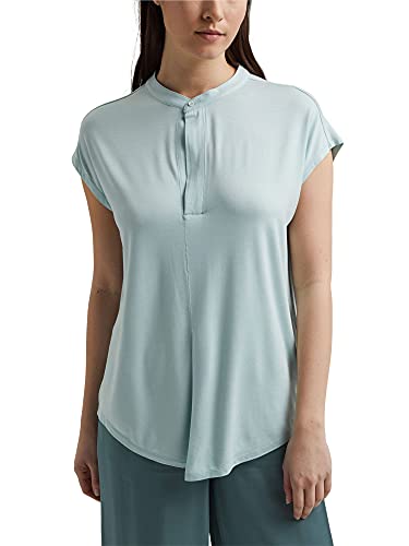 ESPRIT Collection T-shirt damski, 480/Light Turquoise, L