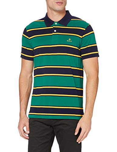 GANT Męska koszulka polo, zielony (Kelly Green), S