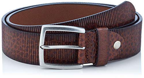 MLT Belts & Accessoires Pasek męski Phoenix, koniak, 100