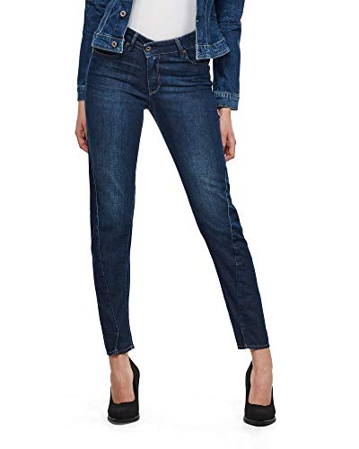 G-STAR RAW Joci 3D Mid Slim dżinsy damskie, Niebieski (Worn in Cobalt D15310-c046-b180), 32W / 34L