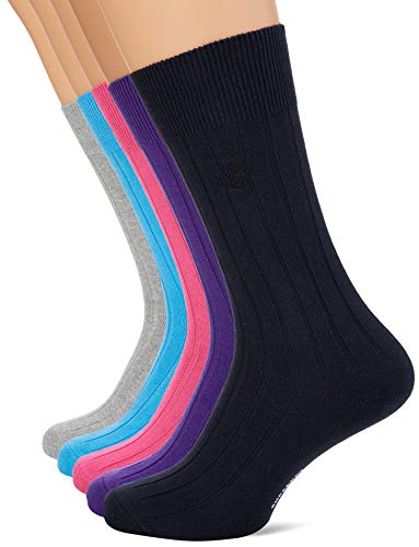 Superdry Męski Casual Rib Sock Gift Set 31 - UNDERWEAR/SLEEP, Bright Multi., M/L